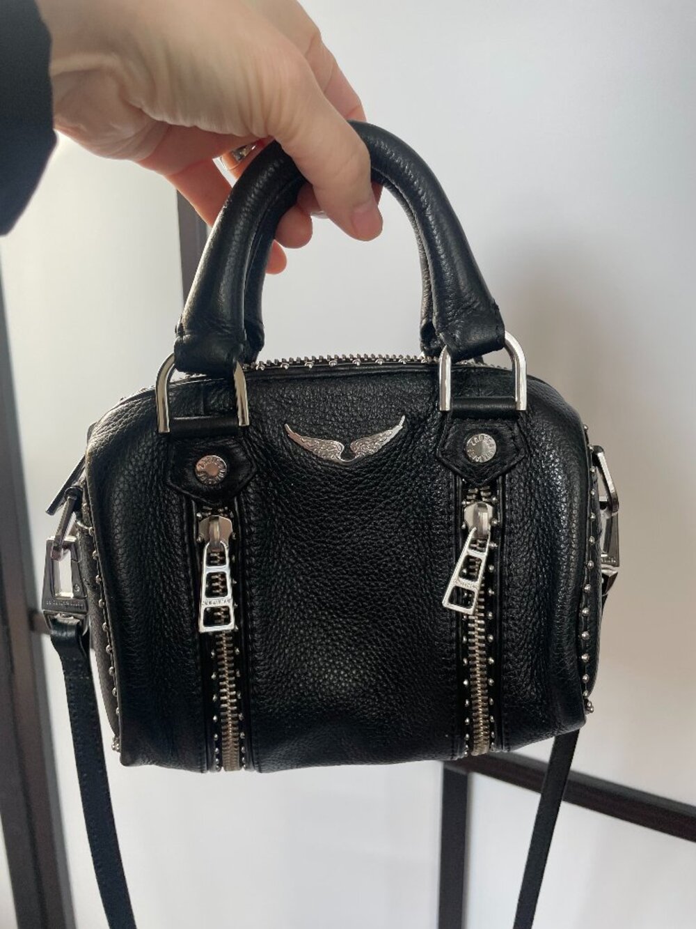 zadig & voltaire nano bag Like New!